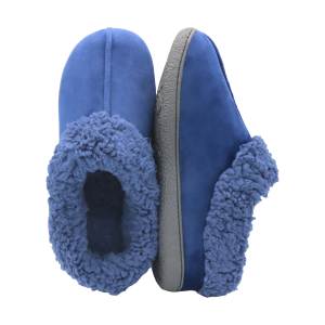 Zapatillas gel borreguillo azul índigo