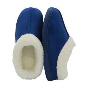 Zapatillas gel borreguillo azul marino