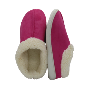 Zapatillas gel borreguillo rosa fucsia