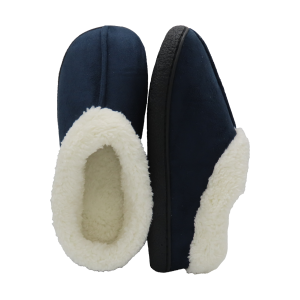 Zapatillas gel borreguillo azul oscuro