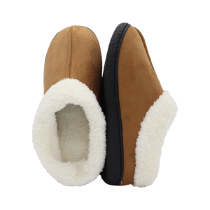 Zapatillas gel borreguillo caqui