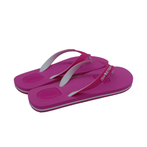Chanclas doble gel rosa